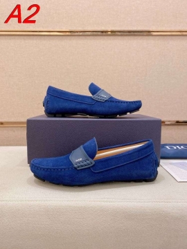 2026入荷【Dior】ローファー スエード 明线装饰 ブラック ビジネス 