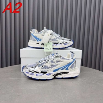 2026新作発表【Off-White】ダッドスニーカー メッシュ オレンジソール Black×オレンジ ストリート 
