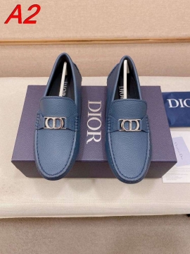 2026入荷しました【Dior】ローファー パテント 双D-logo  블랙 ビジネス 
