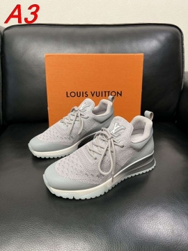 2026入荷【Louis Vuitton】スニーカークロス×レザー  Logo装饰 半透明底设计 :white ストリート 