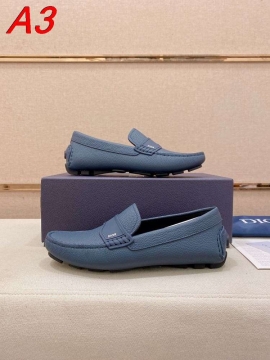 2026入荷【Dior】ローファー スエード 明线装饰 ブラック ビジネス 