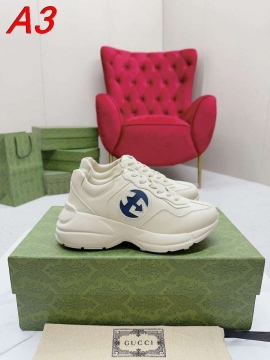 2026発売中！【Gucci】チャンキースニーカー メッシュ×レザー ストライプ ホワイト×ブラック ストリート 