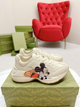 2026年夏新作【Hermès】スニ\-カー キャンバス × レザー × 白 ×  黑  レトロ 运动 HE-