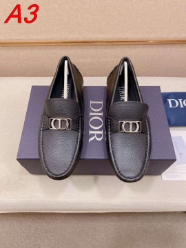 2026入荷しました【Dior】ローファー パテント 双D-logo  블랙 ビジネス 