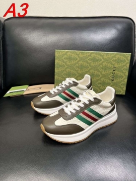 2026発売中！【Gucci】チャンキースニーカー レザー GGモノグラム ウェブストライプ ブラック ストリート 