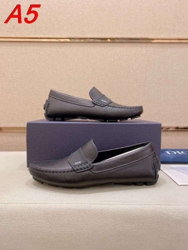 2026入荷【Dior】ローファー スエード 明线装饰 ブラック ビジネス 