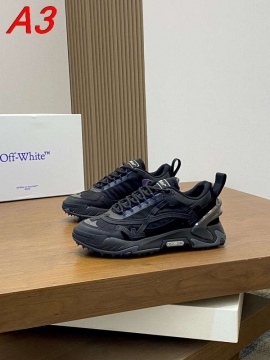 2026年夏新作【Off-White】ダッドスニーカー メッシュ×スエード 矢印パターン ODSY-2000标识 ホワイト ストリート 