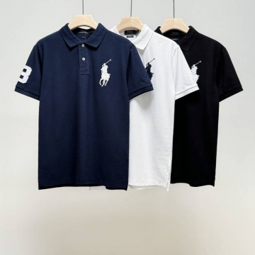 2026 ポロ ラルフローレン 夏新着 ポロカラー半袖Tシャツ 柔らか肌触り型崩...