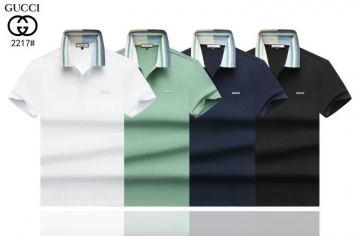 2026 グッチ 夏新着 ベーシック ポロカラー半袖Tシャツ スタンダードスリムフィット ブランド コピー