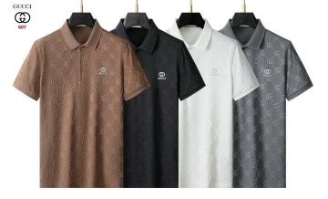2026 グッチ 夏新着 ヴィンテージ ポロカラー半袖Tシャツ 柔らか肌触り型崩れなし ブランド コピー