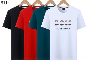 2026 ヒューゴボス 夏コーデ デイリー クルーネック半袖Tシャツ シンプル合わせやすい ブランド コピー