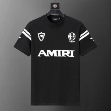 2026 アミリ 夏新着 ヴィンテージ クルーネック半袖Tシャツ 柔らか肌触り型崩れなし ブランド コピー