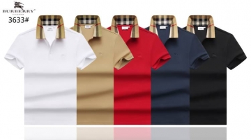 2026 バーバリー 夏新着 快適フィット ポロカラー半袖Tシャツ 柔らか肌触り型崩れなし ブランド コピー