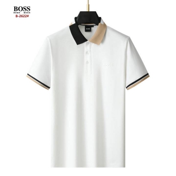 2026 ヒューゴボス 夏新着 ヴィンテージ ポロカラー半袖Tシャツ 洗濯耐久性抜群 ブランド コピー