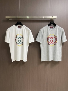 2026 グッチ 夏新着 手綱高番手 クルーネック半袖Tシャツ デイリービジカジカジュアル ブランド コピー