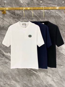 2026 グッチ 夏先行販売 ハイエンドカスタム クルーネック半袖Tシャツ 洗濯耐久性抜群 ブランド コピー