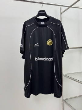2026 バレンシアガ 夏新着 ゲームシャツ クルーネック半袖Tシャツ 柔らか肌...