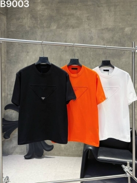 2026 プラダ 夏先行販売 クルーネック半袖Tシャツ オーバーサイズ きめ細か...