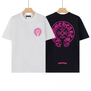 2026 クロムハーツ 夏新着 スリムフィット クルーネック半袖Tシャツ 通気性抜群さらり快適 ブランド コピー