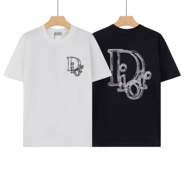 2026 ディオール 夏新着 ベーシック クルーネック半袖Tシャツ スタンダードスリム ブランド コピー