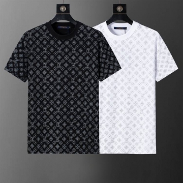 2026 ルイヴィトン 夏新着 快適フィット クルーネック半袖Tシャツ デイリービジカジカジュアル カジュアル ブランド コピー