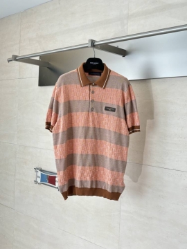 2026 ルイヴィトン 夏限定カラー ジャカード クルーネック半袖Tシャツ 柔らか肌触り型崩れなし ブランド コピー