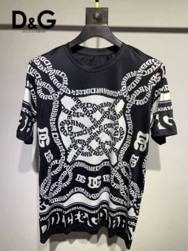 2026 ドルチェ＆ガッバーナ 夏新着 シルケットヴィンテージ クルーネック半袖Tシャツ ゆったりドロップショルダ ブランド コピー