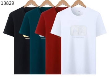 2026 アルマーニ 夏新着 無地 クルーネック半袖Tシャツ 洗濯耐久性抜群 ブランド コピー
