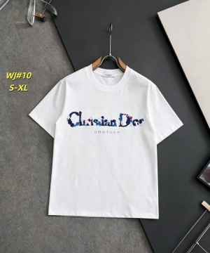 2026 ディオール 夏新着 快適フィット クルーネック半袖Tシャツ 多シーン対応 ブランド コピー