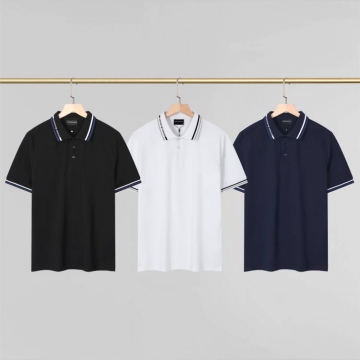 2026 アルマーニ 夏新着 ベーシック ポロカラー半袖Tシャツ デイリービジカジカジュアル ブランド コピー