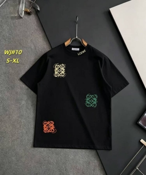 2026 ロエベ 夏新着 ベーシック クルーネック半袖Tシャツ デイリービジカジカジュアル ベーシック ブランド コピー