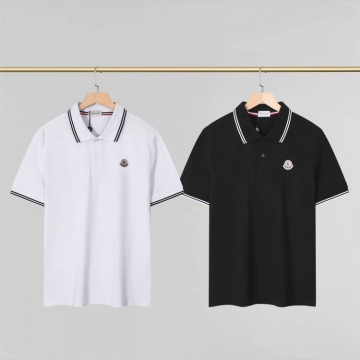 2026 モンクレール 夏新着 ポロカラー半袖Tシャツ デイリービジカジカジュアル ヴィンテージ ブランド コピー