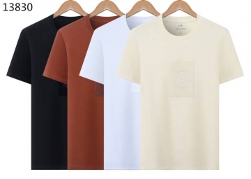 2026 アルマーニ 夏新着 ベーシック クルーネック半袖Tシャツ シンプル合わせやすい ブランド コピー