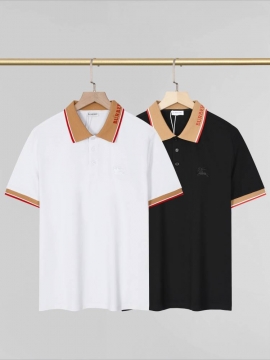 2026 バーバリー 夏新着 ベーシック ポロカラー半袖Tシャツ 多シーン対応 ブランド コピー