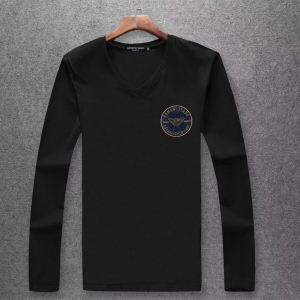 ミックス感が溢れる 最近人気一番 アルマーニ ARMANI 長袖Tシャツ 多色可選