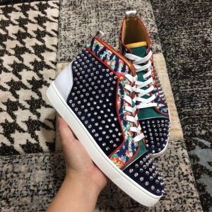 超定番人気 クリスチャンルブタン Christian Louboutin スニーカー、靴 スパイク 個性的なモデル