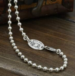 綺麗に輝きの 2020 CHROME HEARTS クロムハーツ ネックレス シルバー925