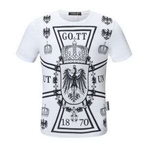 今なお素敵なアイテムだ フィリッププレイン3色可選 PHILIPP PLEIN 半袖Tシャツ 今年の春トレンド