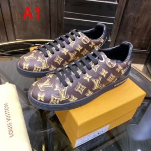 シンプルなファッション スニーカー 3色可選 この時期の一番人気は ルイ ヴィトン LOUIS VUITTON