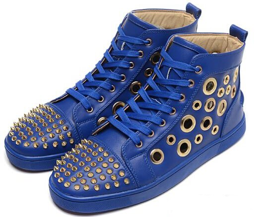 人気新品★超特価★2020Christian Louboutinクリスチャンルブタン スパイク 穴が付くデザイン スニーカー