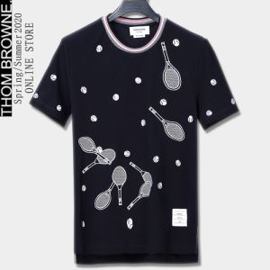 半袖Tシャツ 2色可選 １点限りVIPセール トムブラウンおしゃれ刷新に役立つ ...