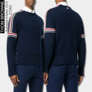 お色味たくさん大人気 ニットウェア 3色可選 トムブラウン THOM BROWN...