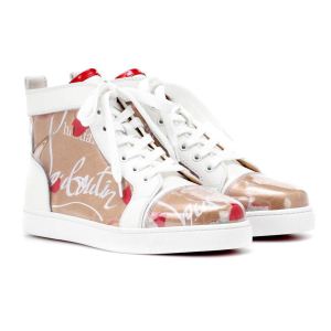大胆なデザインハイトップシューズ クリスチャンルブタン しっかりとした CHRISTIAN LOUBOUTIN