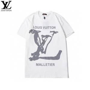 2色可選 ルイ ヴィトン 普段見ないデザインばかり LOUIS VUITTON 半袖Tシャツ 非常にシンプルなデザインな