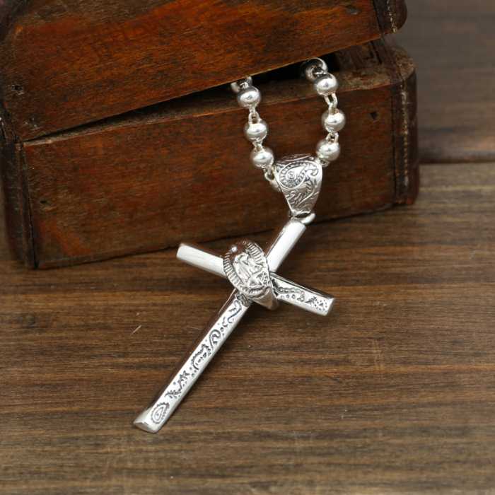 【人気ブログ掲載】 2020 クロムハーツ CHROME HEARTS シルバー925 ペンダントトップ 十字架