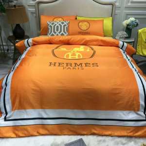 HERMES 寝具4点セット 先取り 20202020秋冬ファッション エルメス ファッション上級者向け