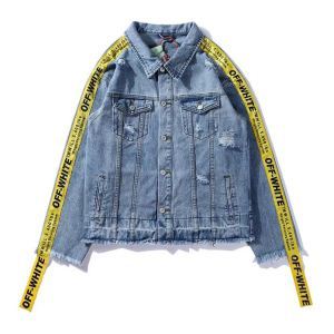 秋冬トレンド OffWhite オフホワイトお買い得 デニムジャケット2020秋冬の定番新品到来