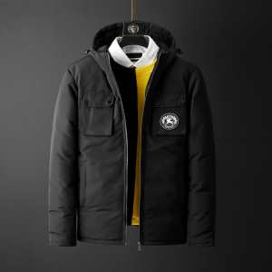 大胆なチェックの人気トレンド カナダグース 秋にはやる最新作を先取り Canada Goose メンズ ダウンジャケット 2020秋冬トレンドアイテム
