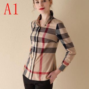 今流行りの最新コレクション 【2020年の夏のマスト BURBERRY バーバリー 長袖 シャツ レディース 多色可選