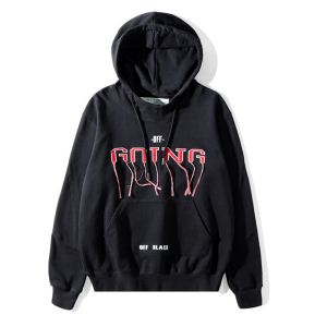 美品入手困難 OffWhite 大人っぽく知的なオフホワイト パーカー2020年秋冬入荷